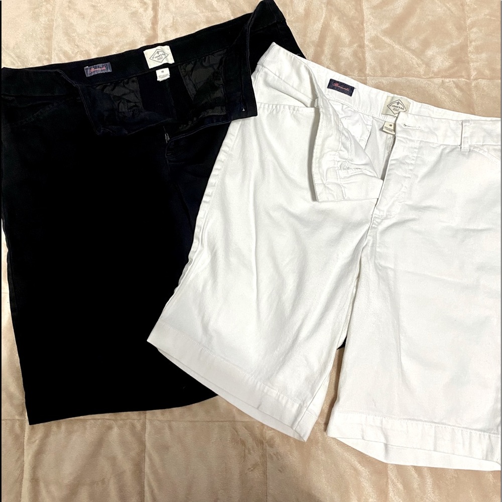 St.John’s Bay 2 pair of size 16 shorts.